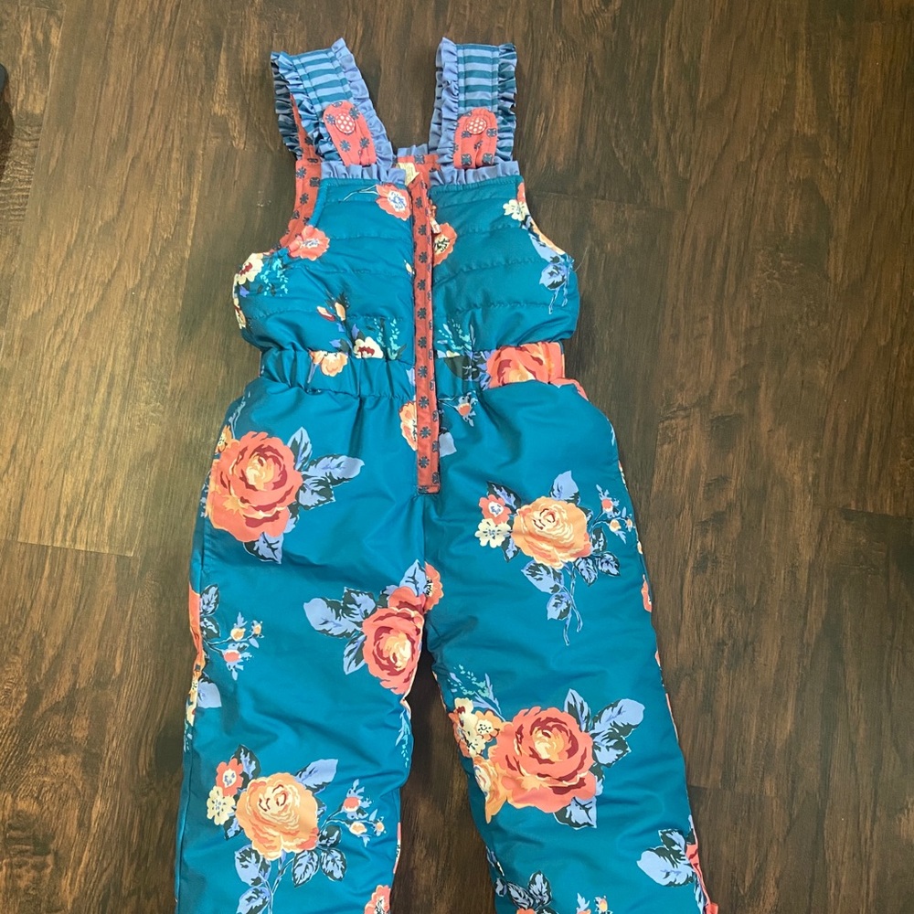 Gone Sledding Size 4 Matilda Jane Snow Bibs
